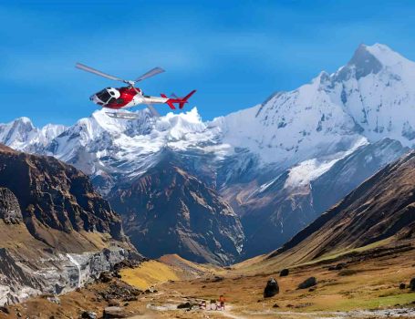 annapurna base camp heli tour