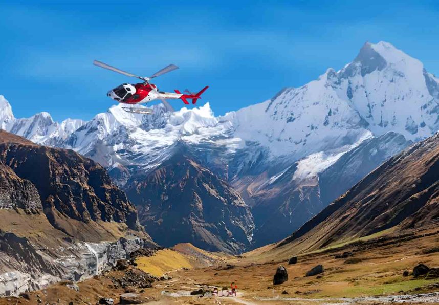 annapurna base camp heli tour