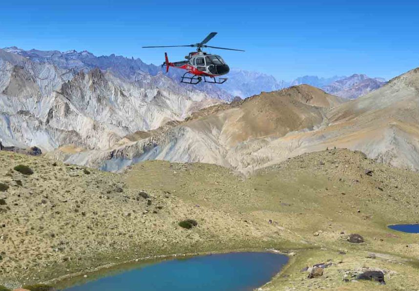 damodar kunda heli tour