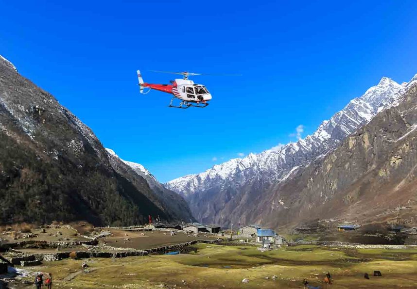 langtang valley heli tour