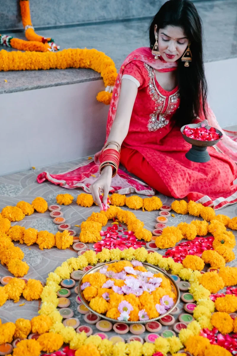 beautiful decorations for tihar